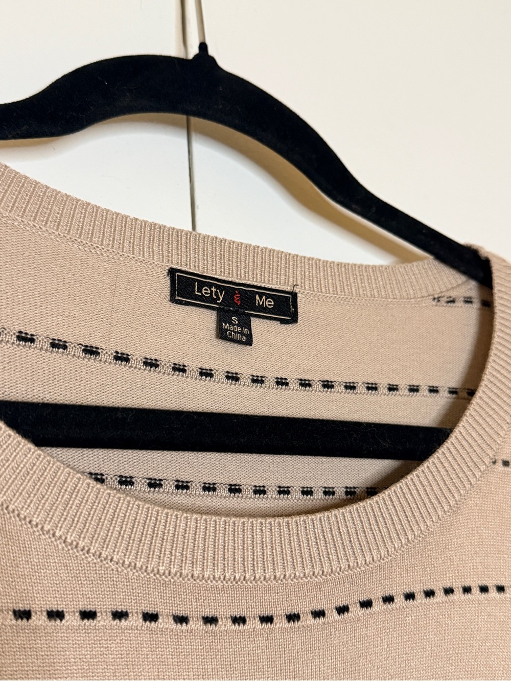 Lety & Me December Side Button Detail Sweater - Picture 2 of 5